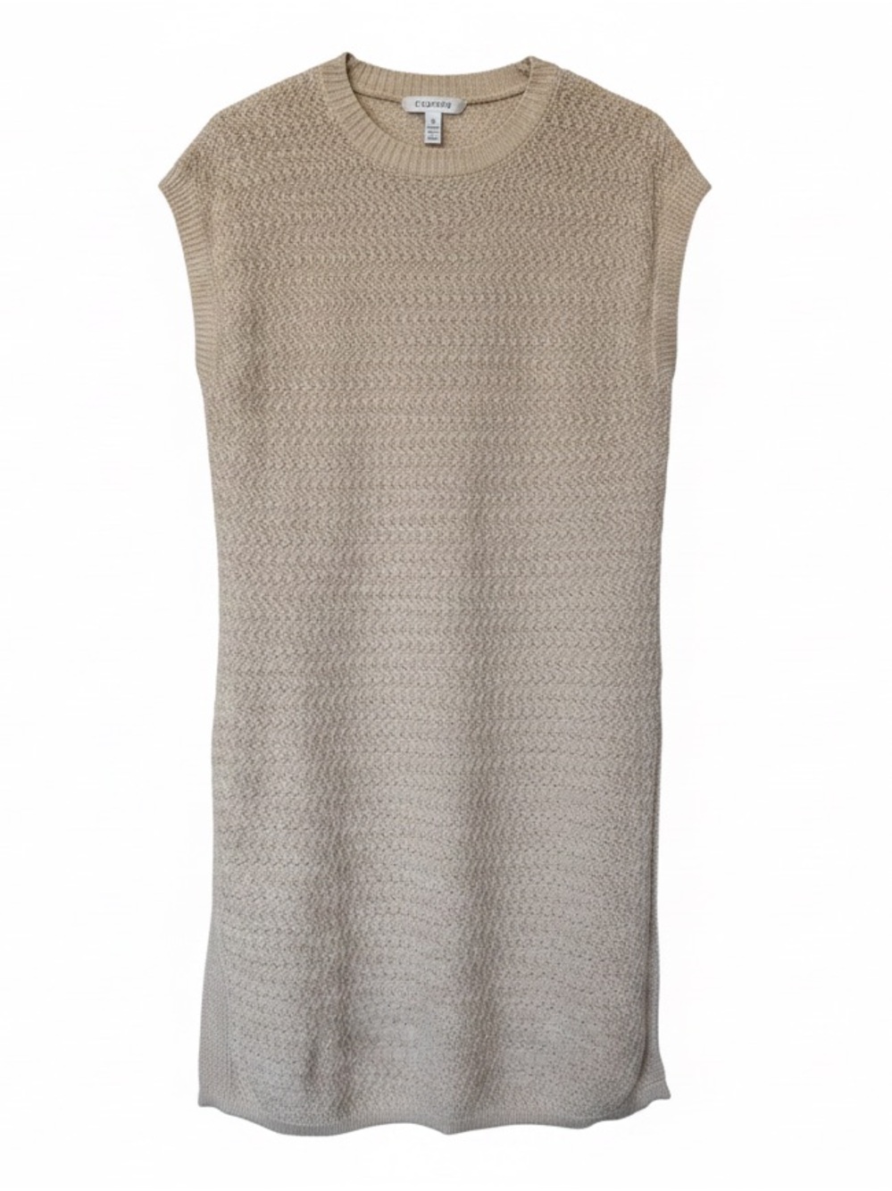 Cupshe Neutral Knit Swim Cover Dress in Beige - Picture 2 of 5